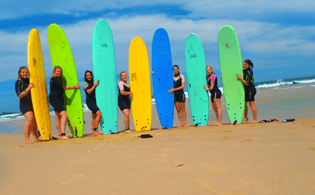 weekend surf Australie